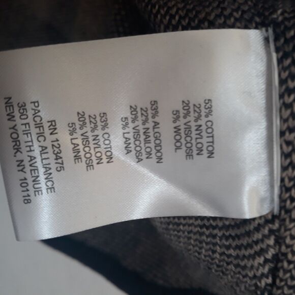 Jones New York Signature Poncho Cape Women’s Medium Blue Carmel - Picture 8 of 10